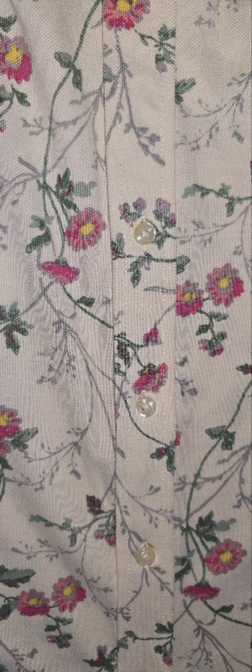 Polo Ralph Lauren Floral Cotton Oxford Button Down Shirt Women’s Large - Picture 4 of 7